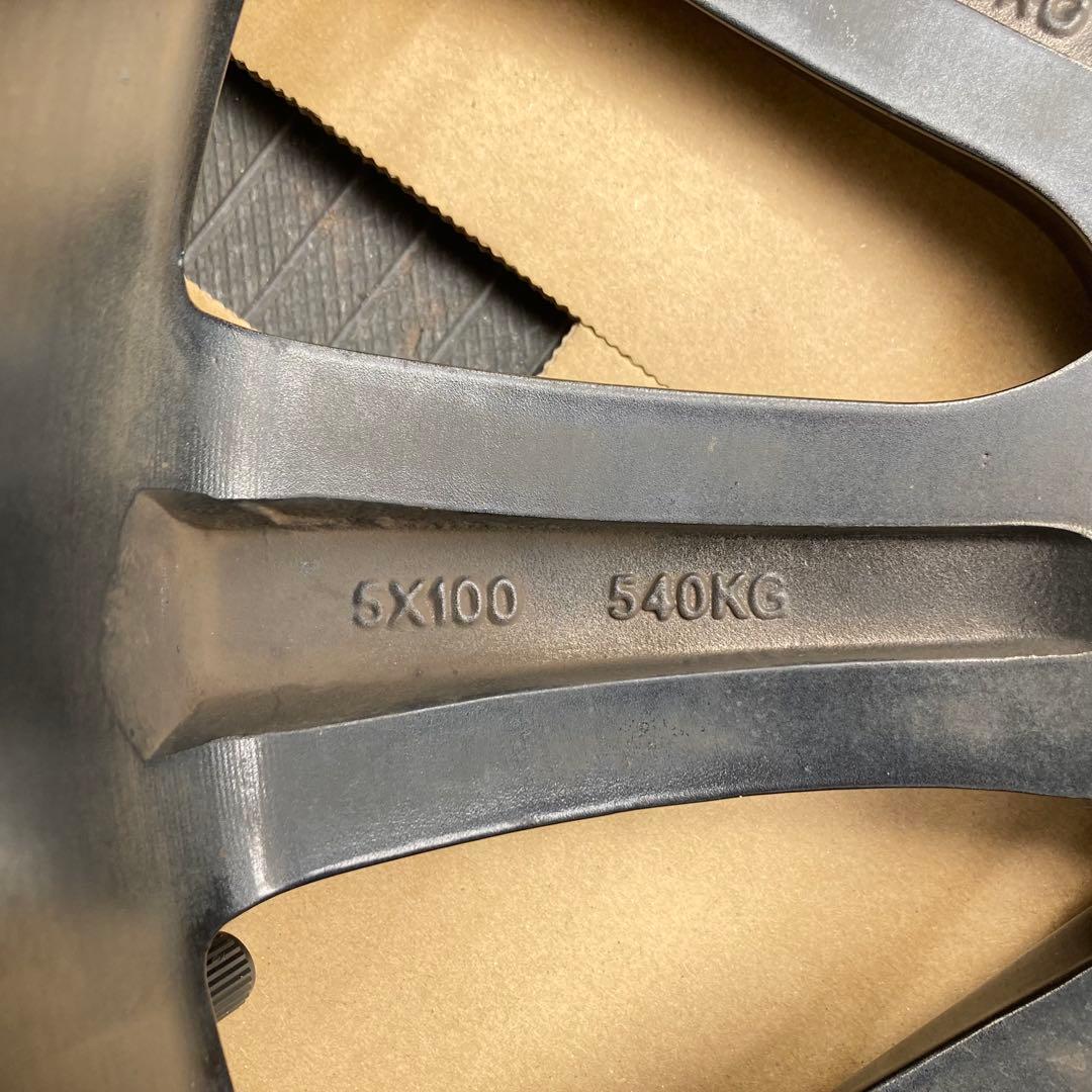 共豊 シュタイナー STEINER 17インチ7J PCD114.3 5穴 4本