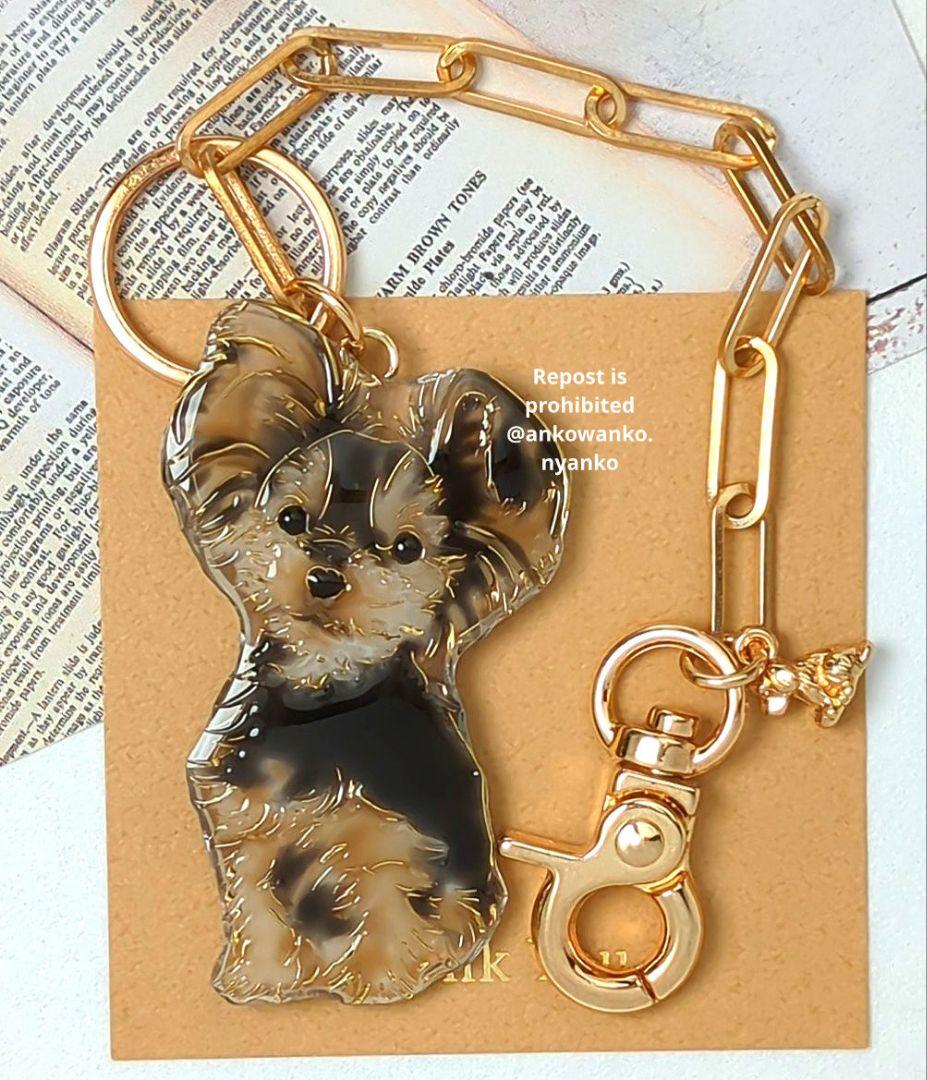 ヨークシャーテリア 愛犬 ankoわんこシリーズ　バッグチャーム