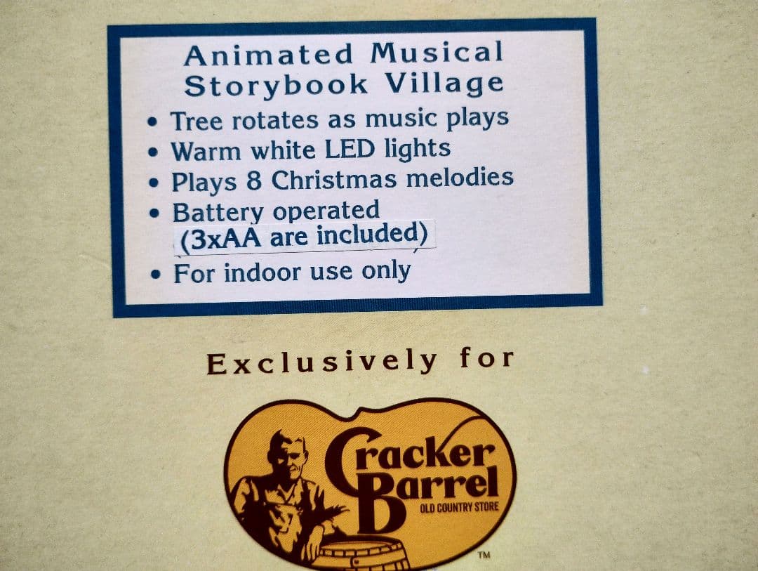 Mr. Christmas ミスタークリスマス クラッカーバレル ミュージカル