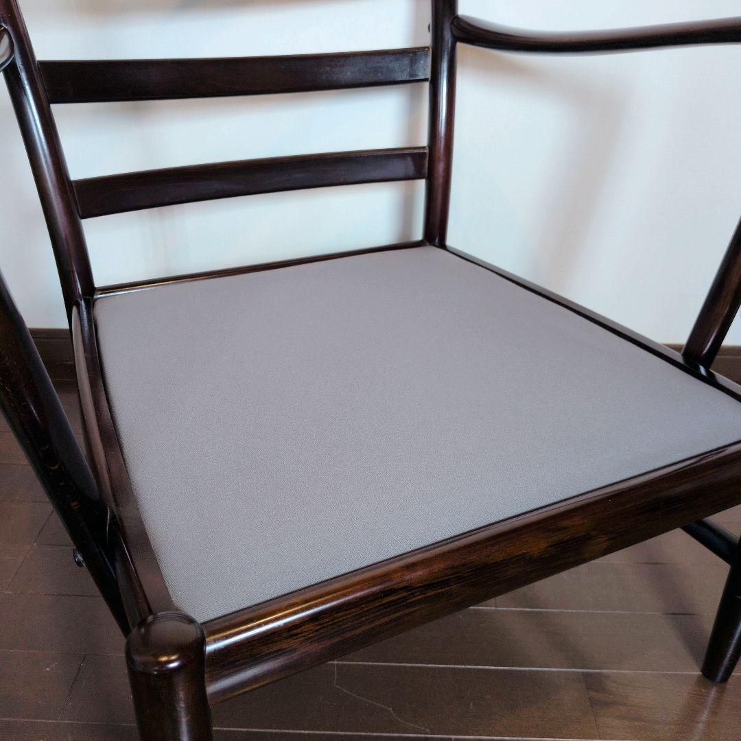 【希少】70-80's karimoku オールドカリモク チェア 曲木アーム