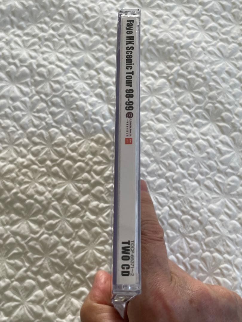 フェイ•ウォン香港シーニック•ツアー98〜99/2CD日本盤帯付き見本盤美品