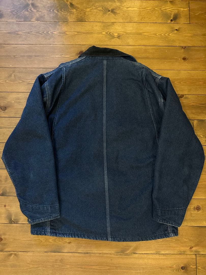 Carhartt デニムカバーオールライニング USA製80s 8LC 44