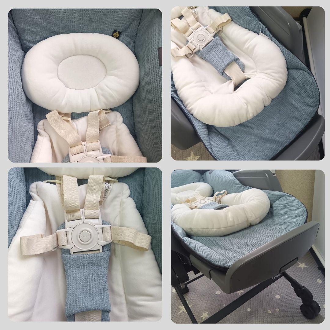 コンビ電動ハイローネムリラAT SWINGBEDi LongスリープシェルEG