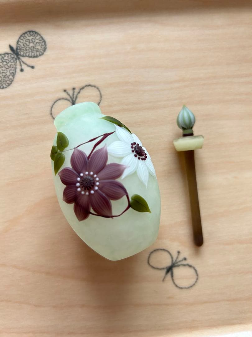 コアガラス　香水瓶　飾り瓶　新品未使用