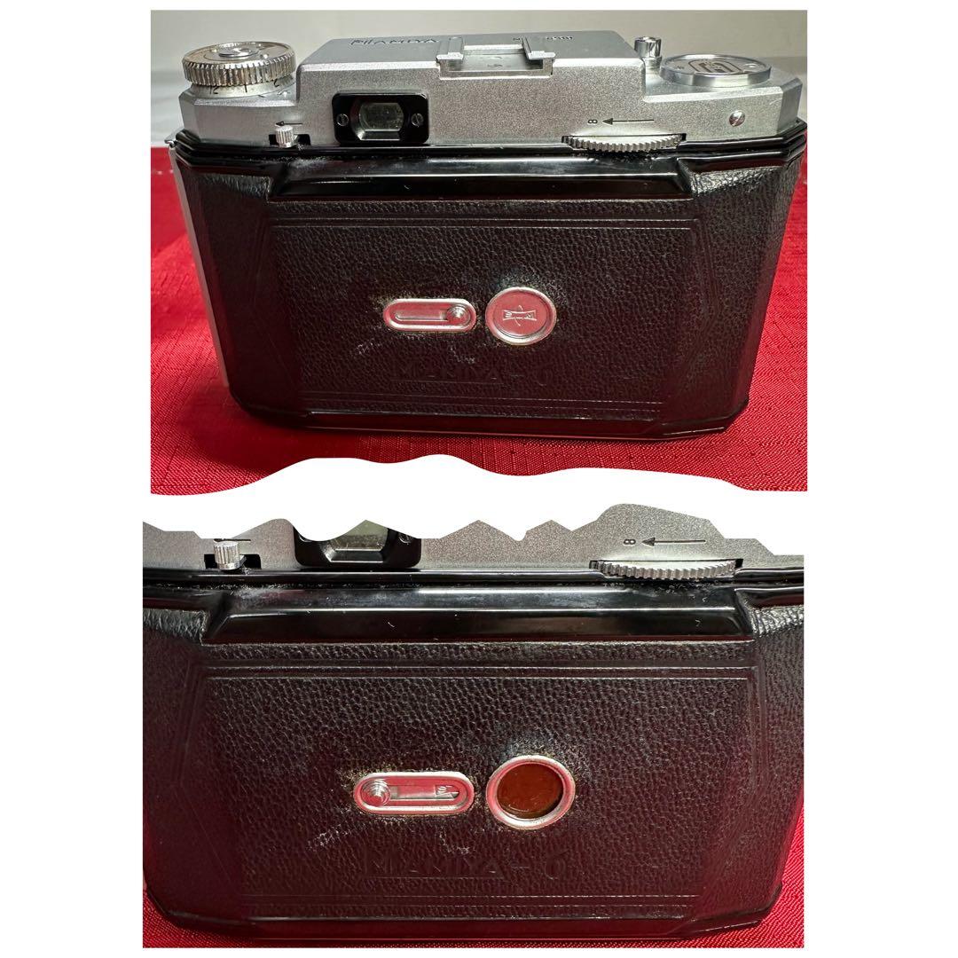 希少品 牛革ケース付 MAMIYA 6 マミヤ 6 スプリングカメラ 蛇腹カメラ