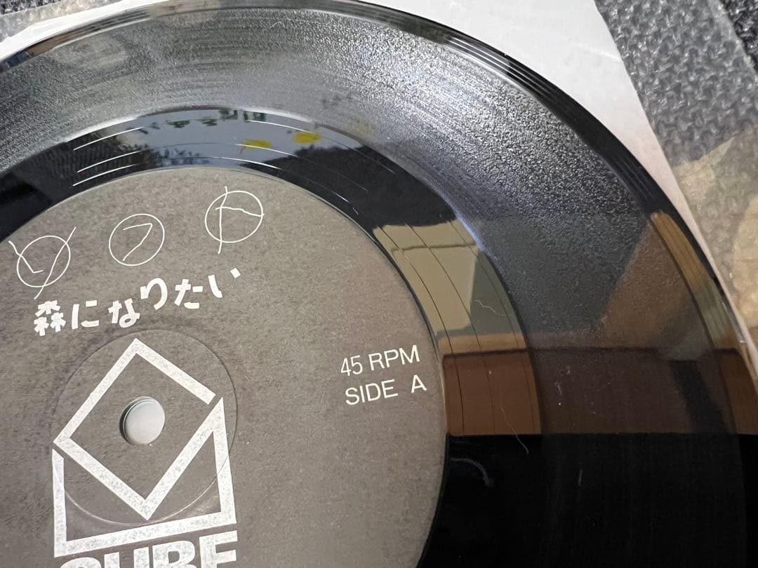 SOFT 森になりたい 7\" EP PB001 1990s Rare LP邦楽