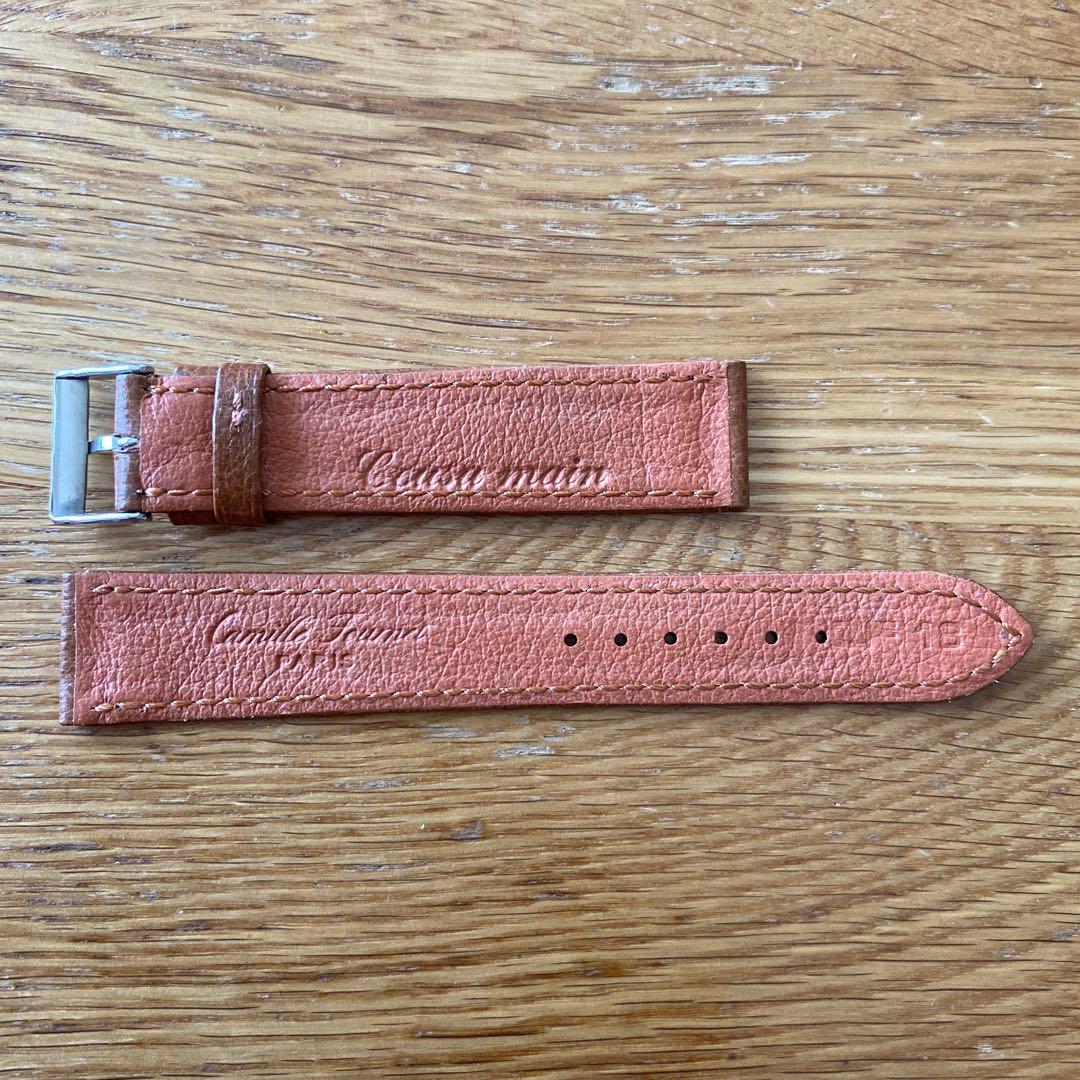 【未使用】Camille Fournet カミーユフォルネ 18mm ブラウン