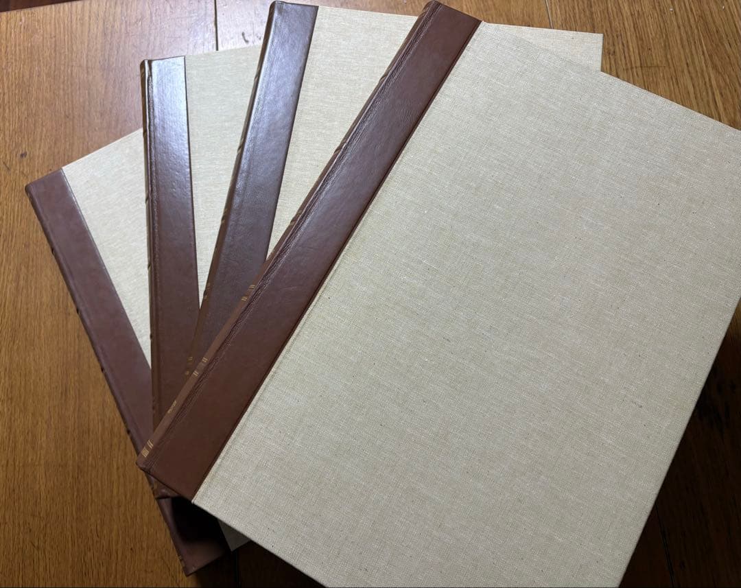 貴重 ミケランジェロ素描全集　第1～4巻　全巻セット　大型本　1953年