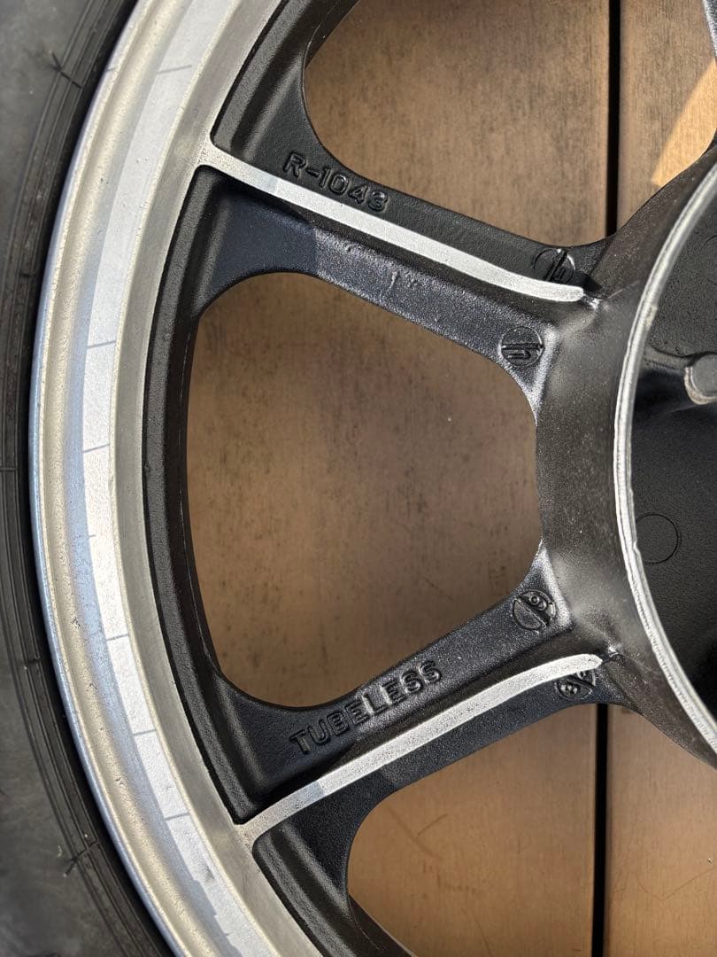 Z400FX E4 ホイール　ハブ付き