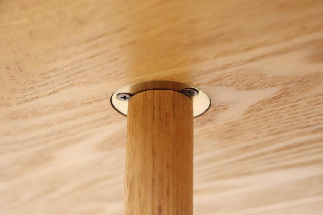 ヒラシマ ボルド オーク無垢材 オーバル センターテーブル ナチュラル