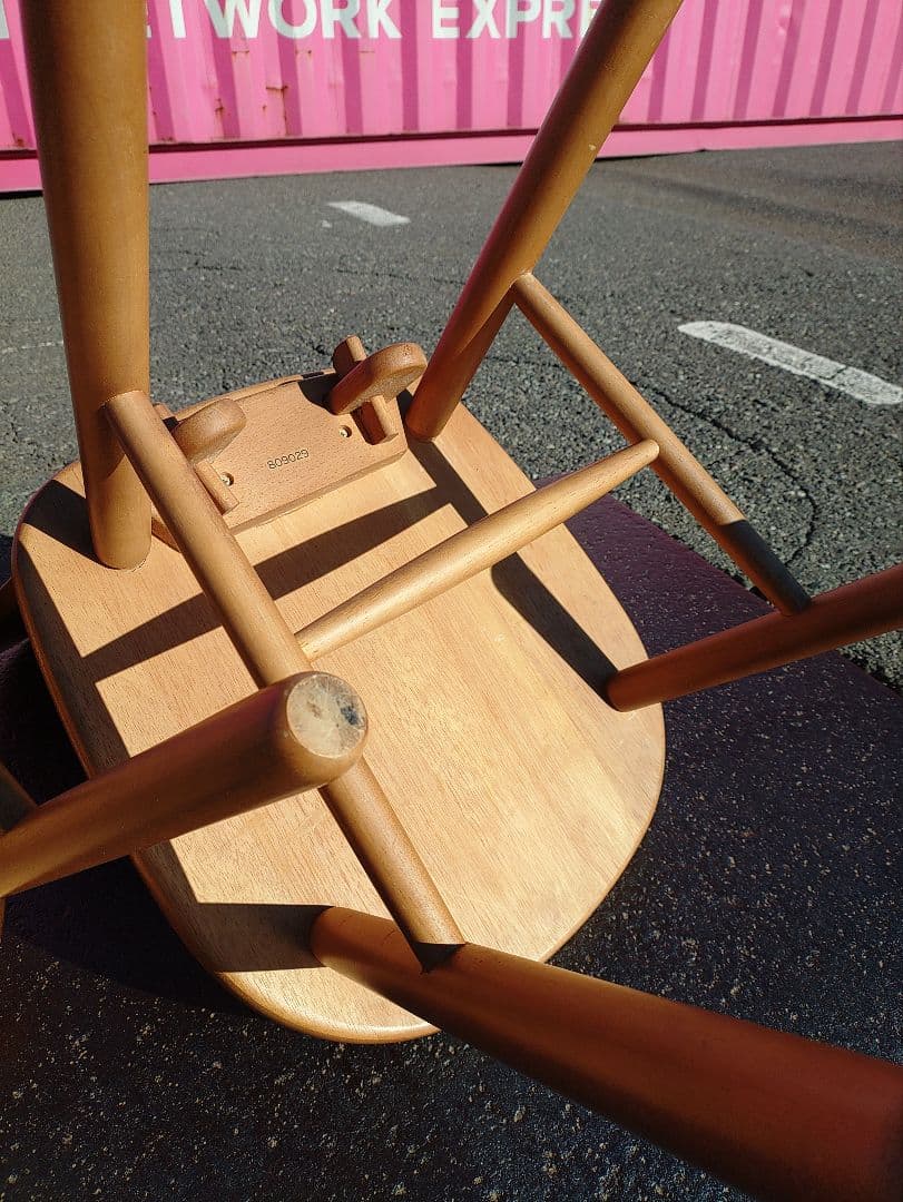 カリモク　ダイニングチェア　2脚セット