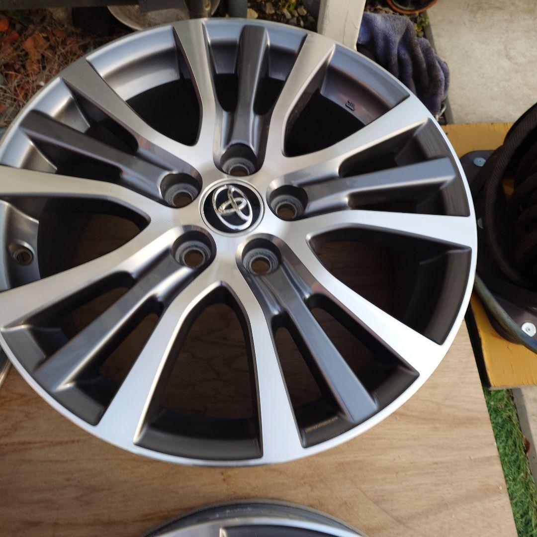 希少！トヨタ 純正ホイール17インチ　4本 ②