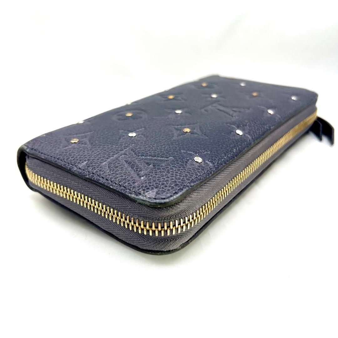ラスラス 【極美品 付属付】スタッズ アンプラント ジッピーウォレット