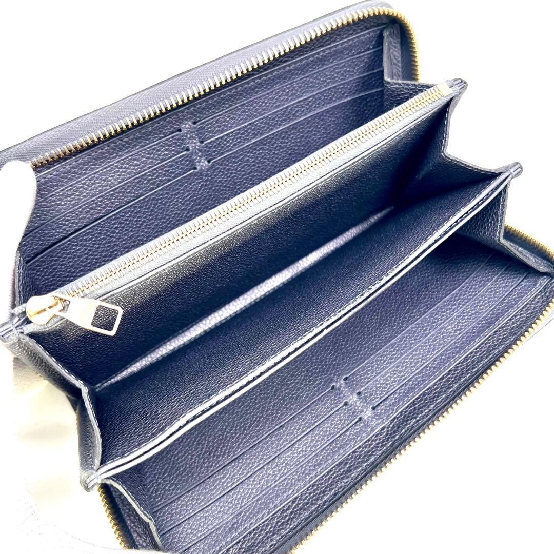 ラスラス 【極美品 付属付】スタッズ アンプラント ジッピーウォレット