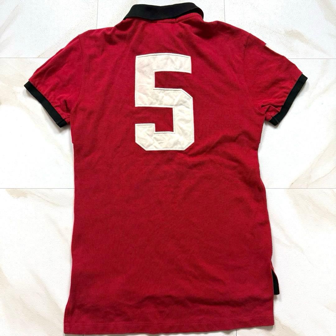 ラルフローレン ポロシャツ ビックポニー MILAN 赤 Sサイズ