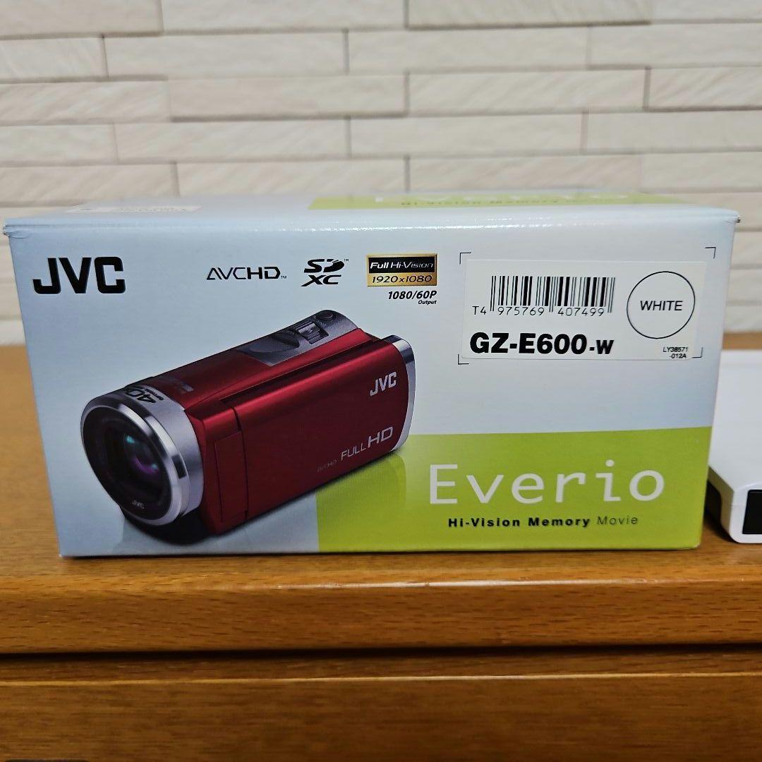 『美品』JVC GZ-E600　Everioビデオカメラ・BDライター付き