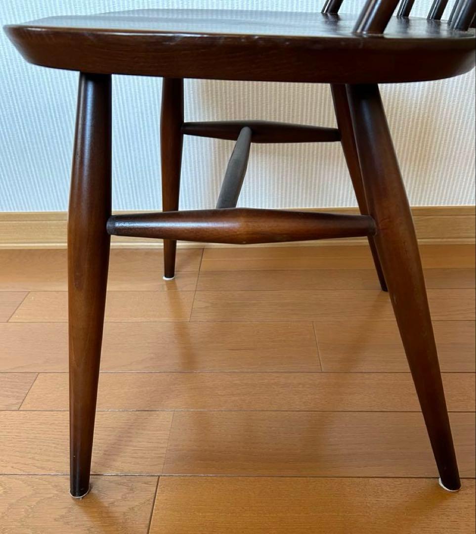 イギリス　アンティーク クエーカーチェア