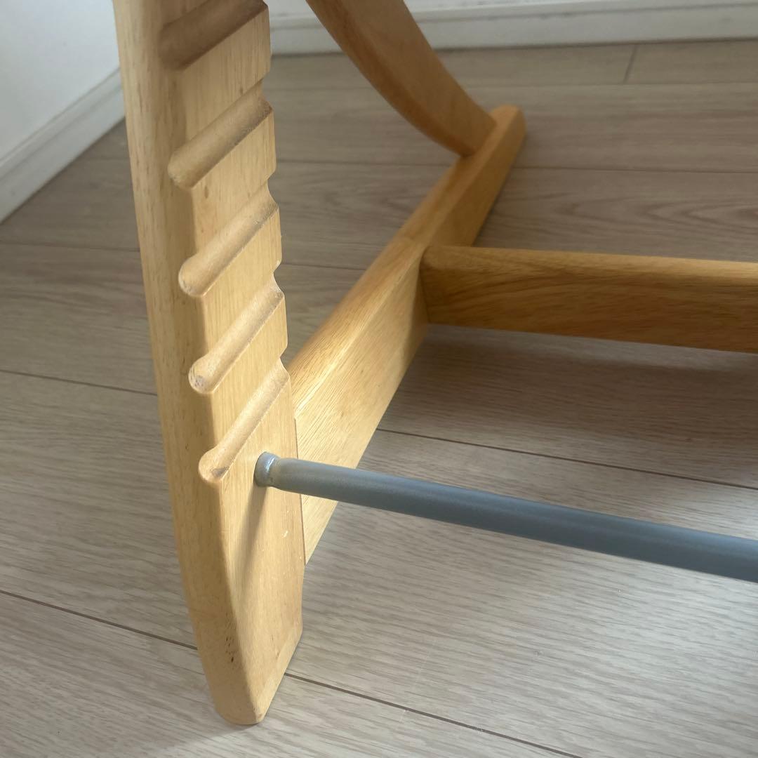 送料込！大和屋すくすくチェア　ハイチェア　消毒済