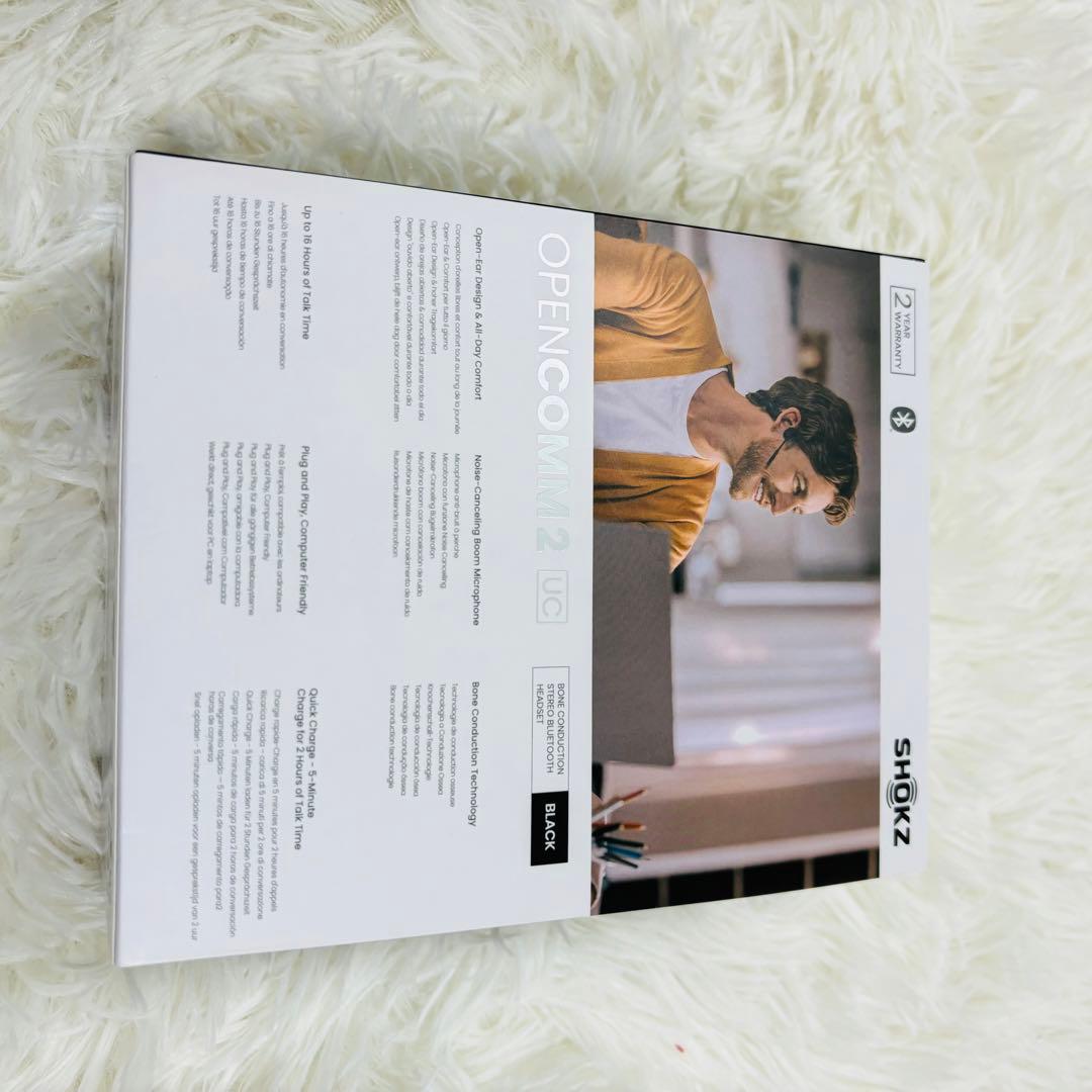 タミオ様　【専用】SHOKZ OPENCOMM 2 UC 骨伝導イヤホン