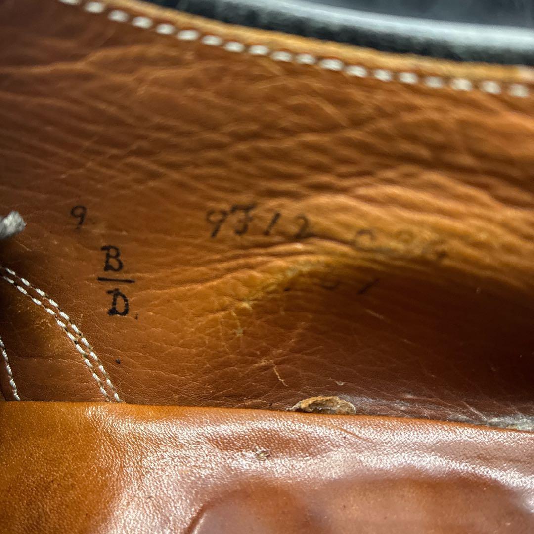 【良品】Alden オールデン 901 キャップトゥ 9 ドレスシューズ 黒