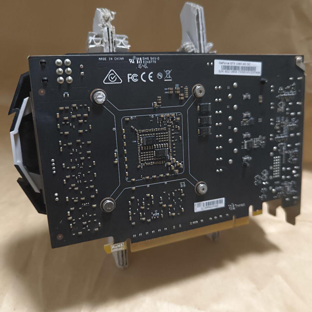 MSI GeForce GTX 1060 6G 3種類BM完走 正常動作品