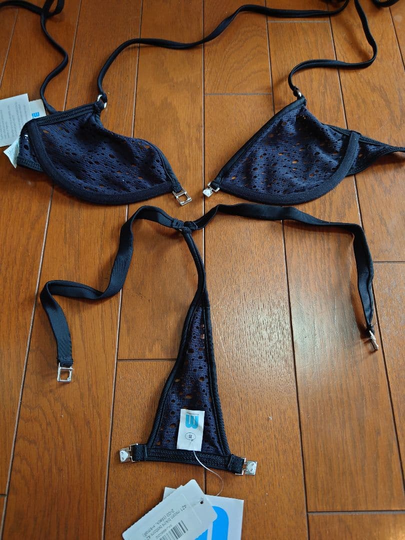 WickedWeasel microminimus バブルメッシュTバックビキニ