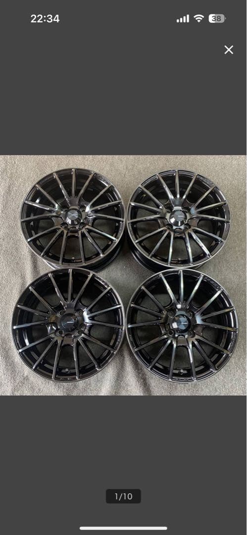 Weds Sport SA-35R 15インチ　6J+38 4H 100 4本