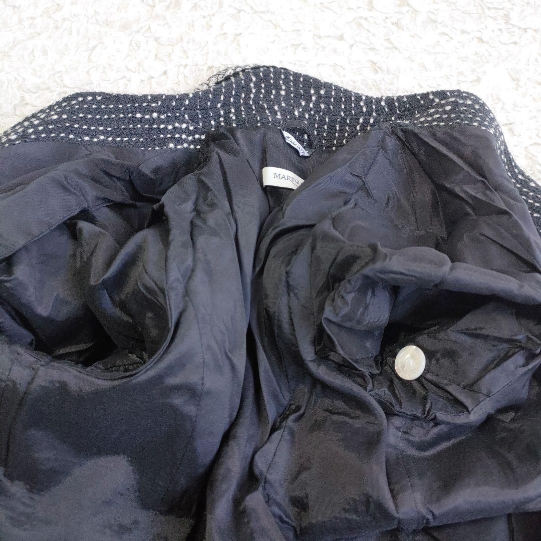 タグ付き✨マリナリナルディ ツイードジャケット テーラード 19号 大きいサイズ