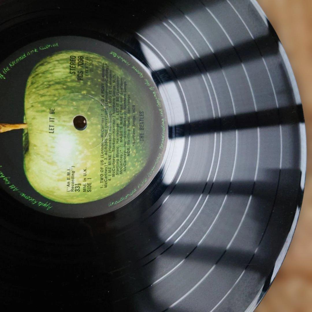 UK初回盤ビートルズ LET IT BE