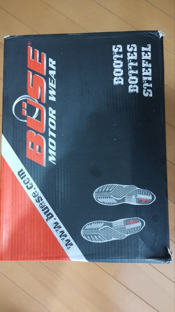 Büse 　バイクブーツ ブラック