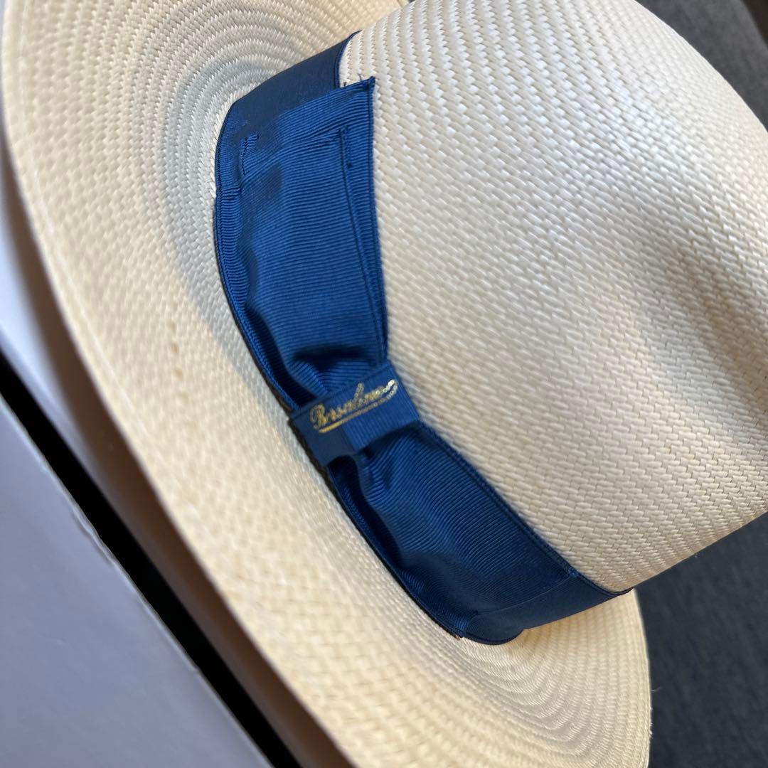 【新品未使用】borsalino ボルサリーノ パナマハット サイズM