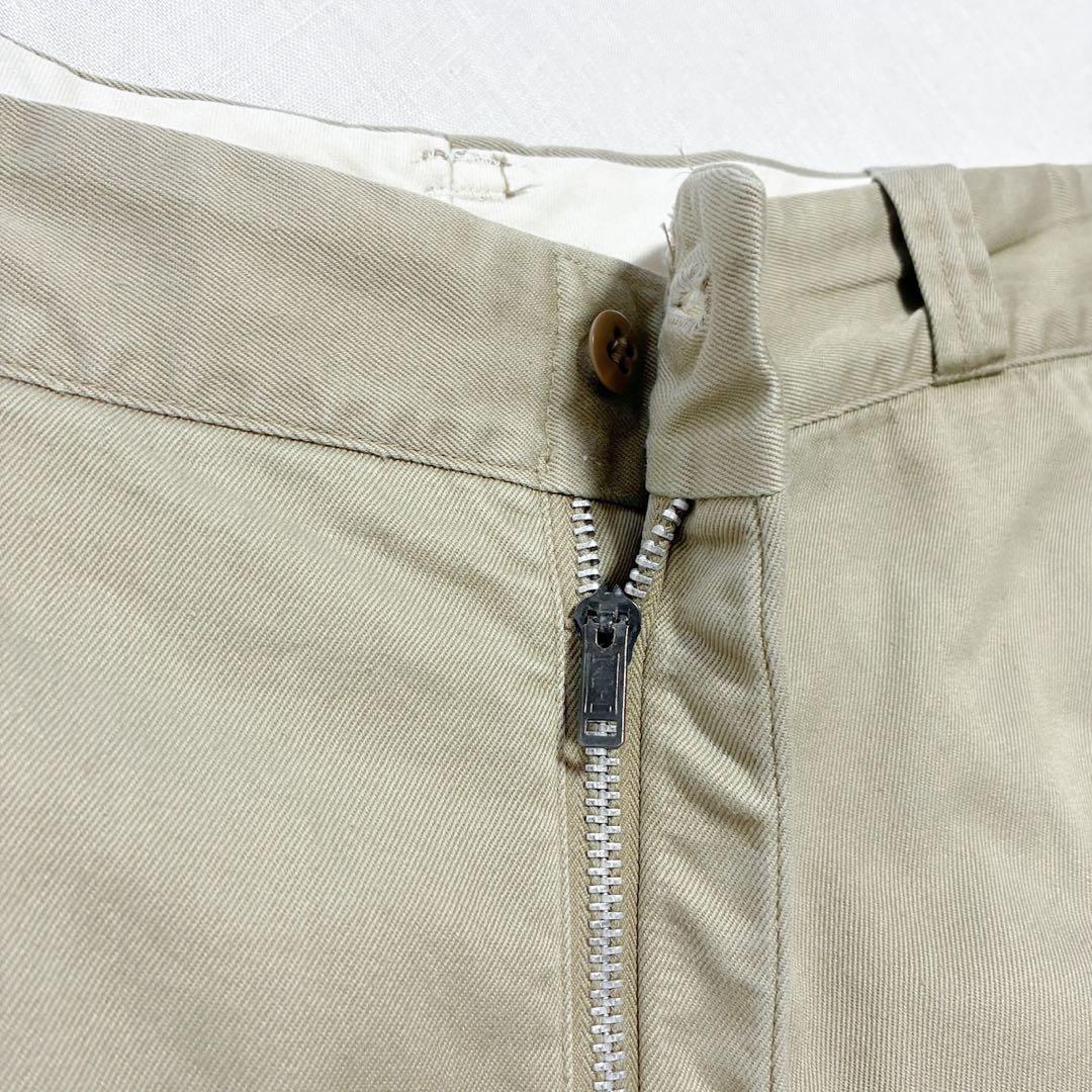 良品 60s 米軍 8.2oz コットン チノパン W36 L29 ミリタリー