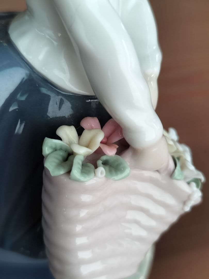 リヤドロ人形　LLADRO きれいな花ばかり　＃5222　フィギュリン