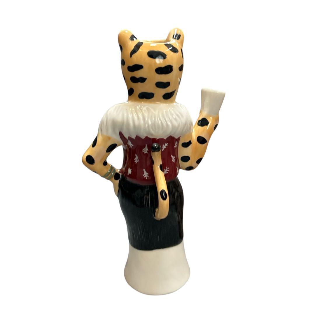 ライス 花瓶 ナタリーレテ レオパード　ヒョウ