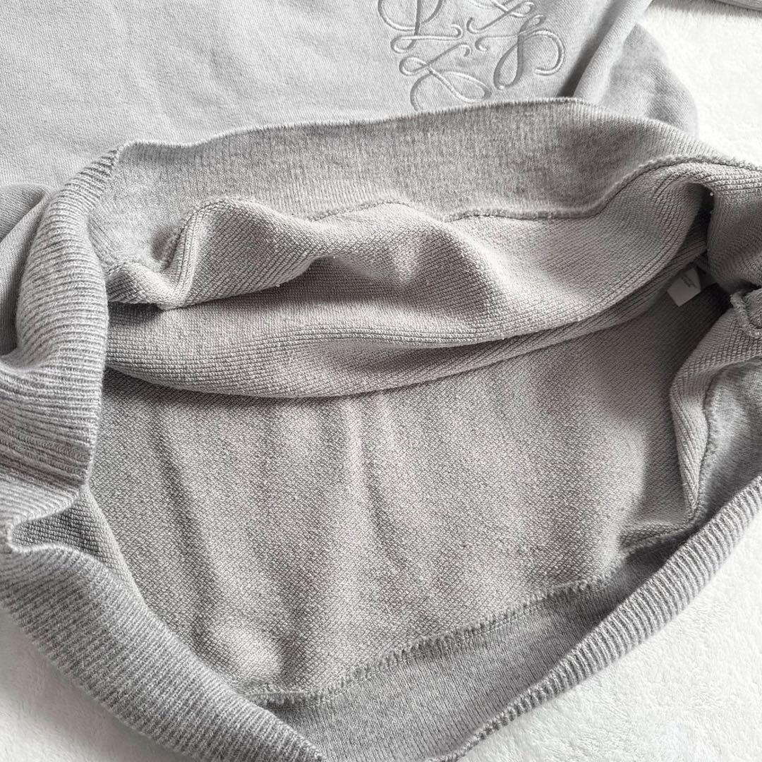 確実正規品　LOEWE スウェットシャツ オーバーサイズ　アナグラム　7分袖