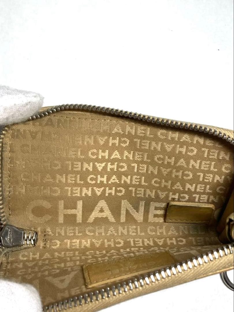 シャネル　アイコンライン　ココマーク　レザー　ケース　カードケース