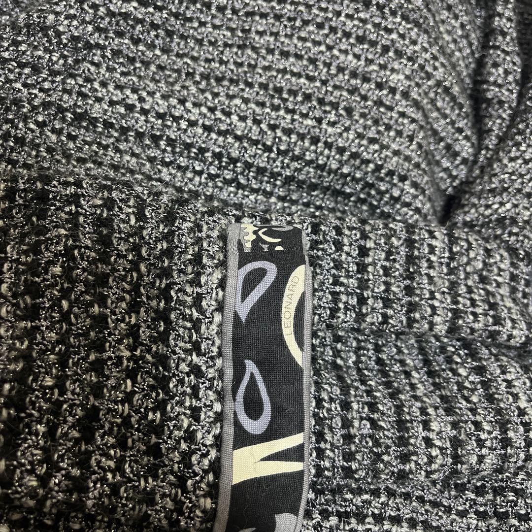 新品同様レオナールツィードジャケット◯L