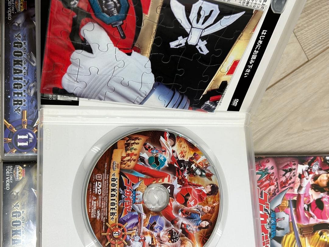 海賊戦隊ゴーカイジャー　DVD BOX全12巻セット　特典付　中古品