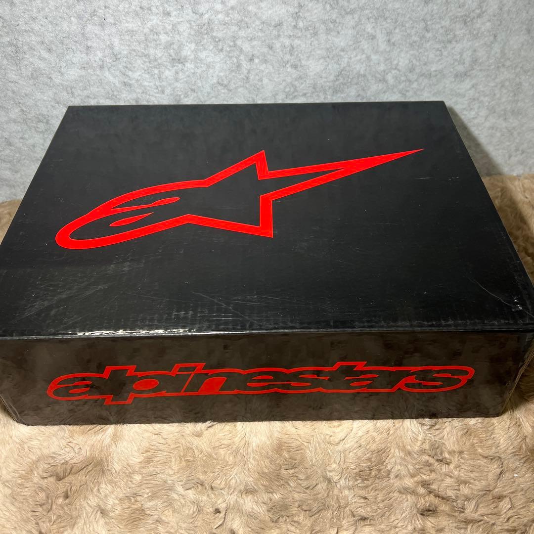 alpinestarsバイクブーツ ブラック/ホワイト SMX-Sブーツ