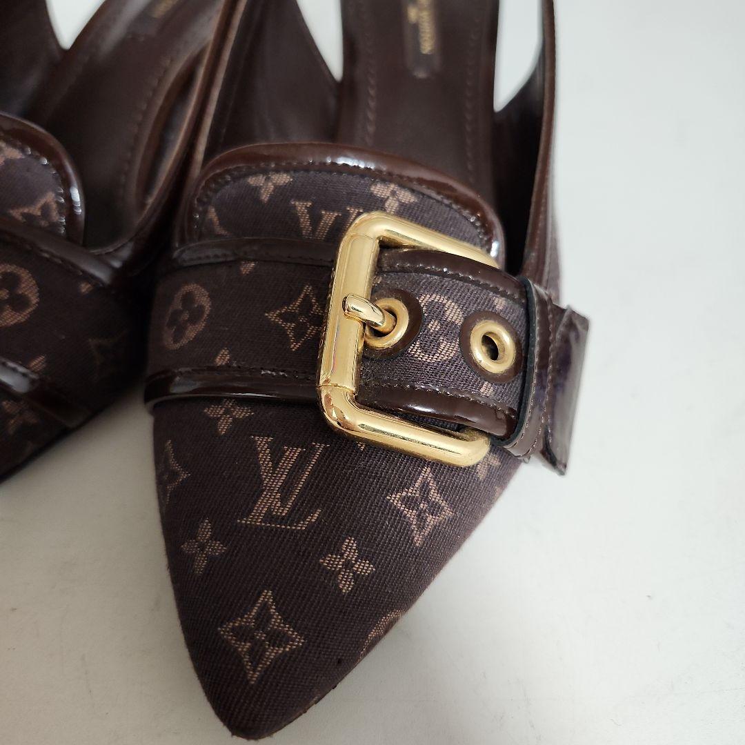 ルイヴィトン　モノグラム　レディース　ストラップパンプス　サンダル