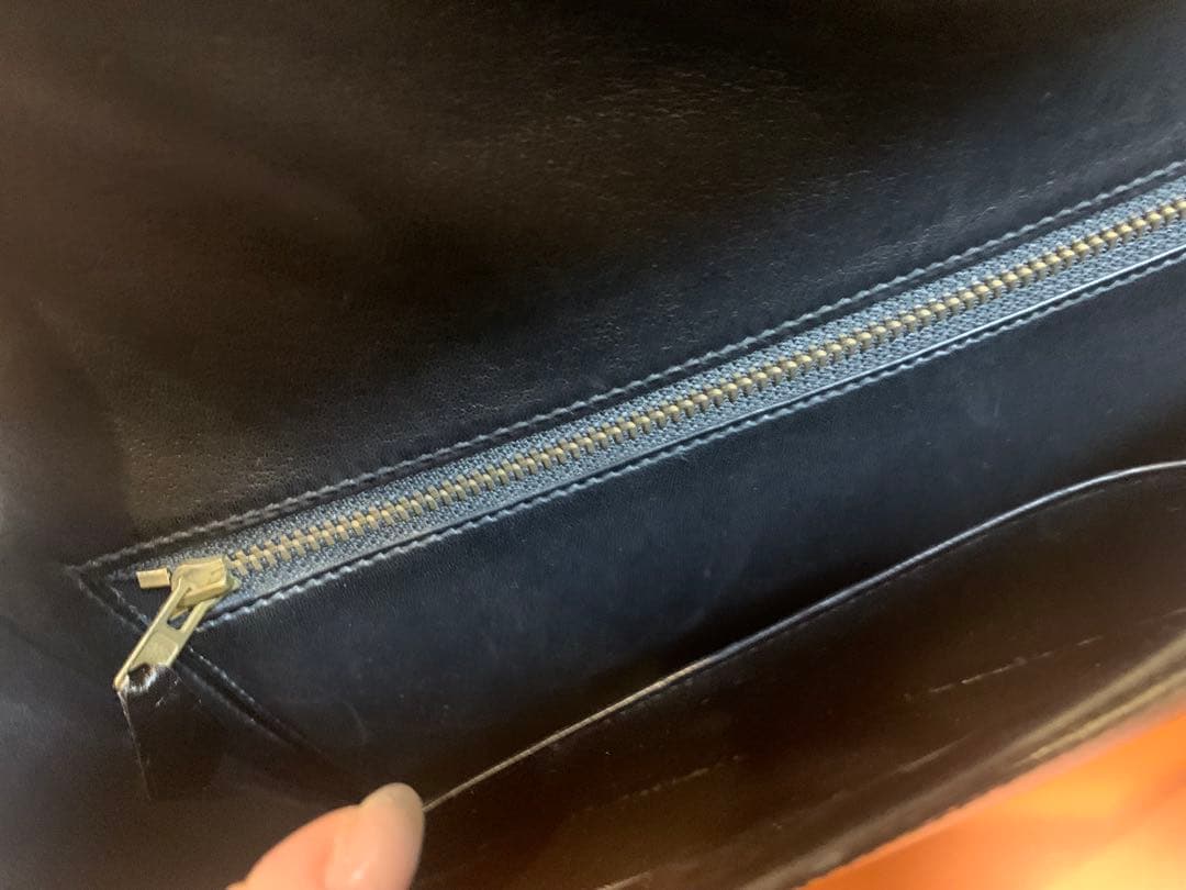 エルメス HERMES リディ ボックスカーフ ショルダーバッグ　黒　最終価格