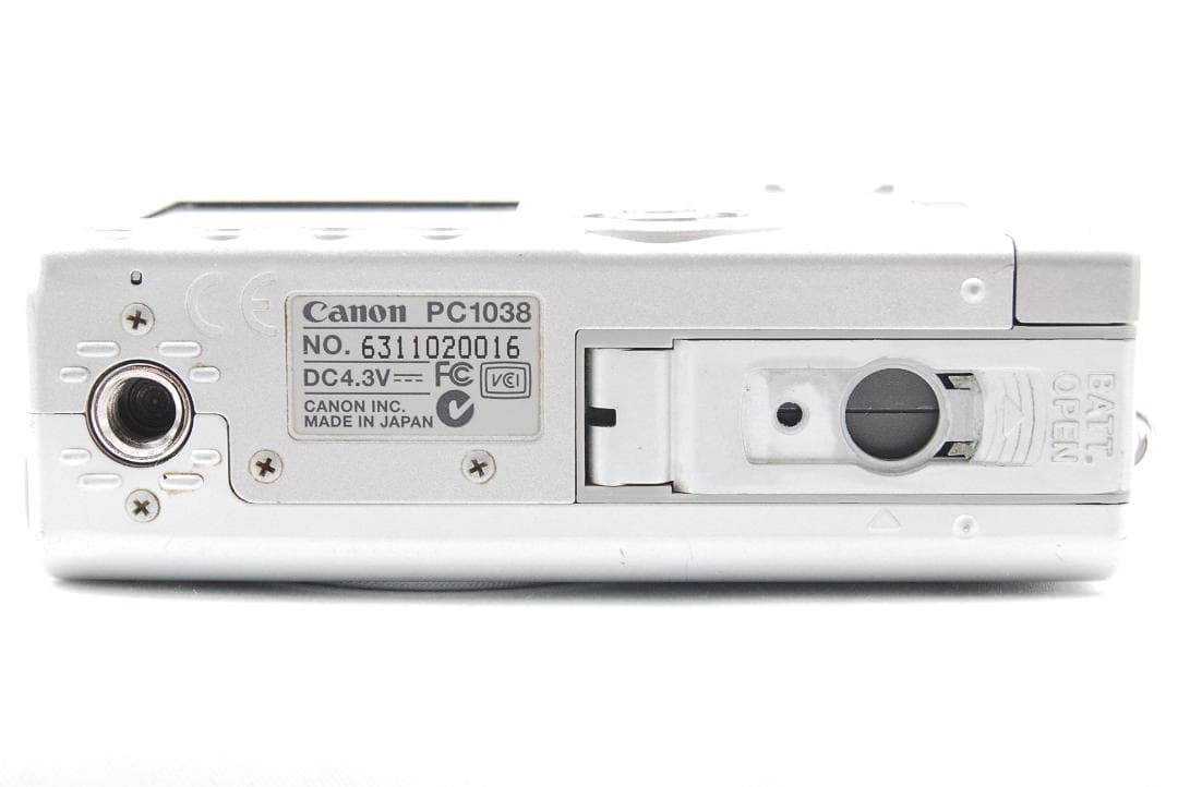 【極上美品】Canon IXY 400 PC1038 動作確認済 バッテリー新品