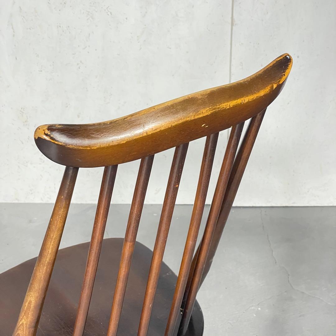 ERCOL(アーコール) /ゴールドスミスチェア ダークコロニアル (4)