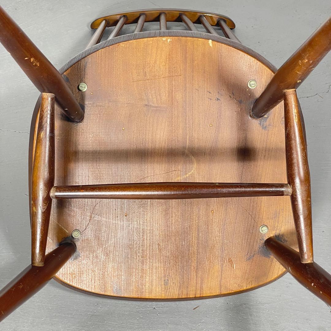 ERCOL(アーコール) /ゴールドスミスチェア ダークコロニアル (4)