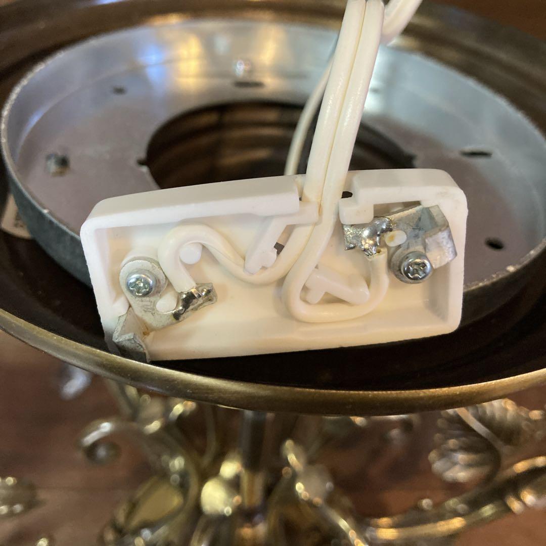 美品✨️ IDC大塚家具 真鍮製 6灯シャンデリア 豪華でクラシックなデザイン