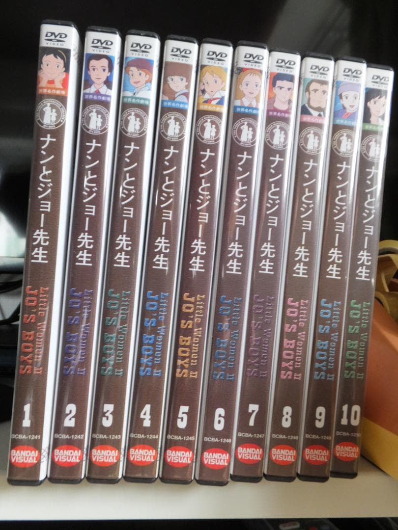 【まとめ売り処分】世界名作劇場７作品全巻フルセット＋完結版１２作品＋主題歌全集