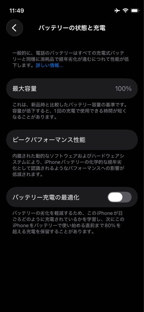 iPhone 12 mini 256GB バッテリーエラー無し100%