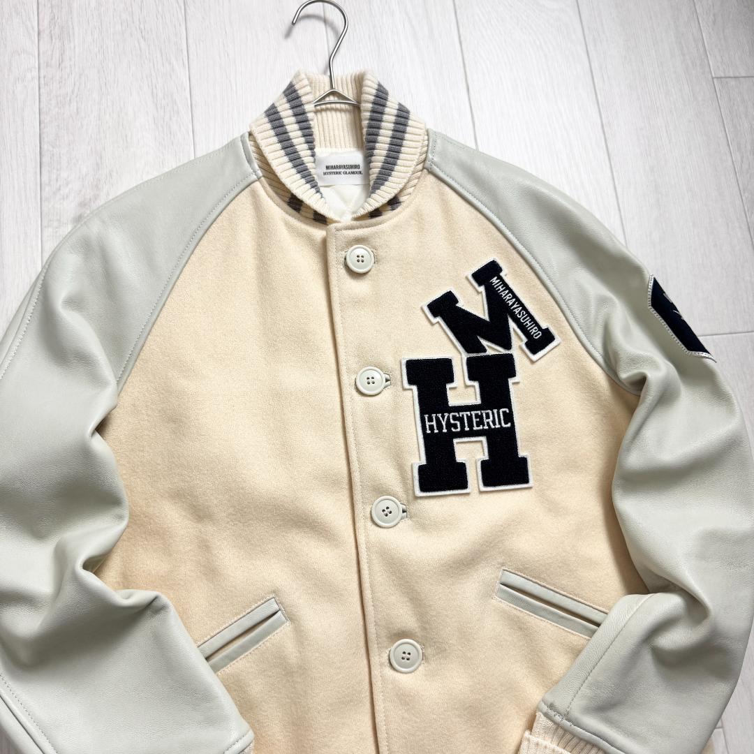 【極美品高級モデル☆ヒスガール】ヒステリックグラマー ミハラヤスヒロ革スタジャン