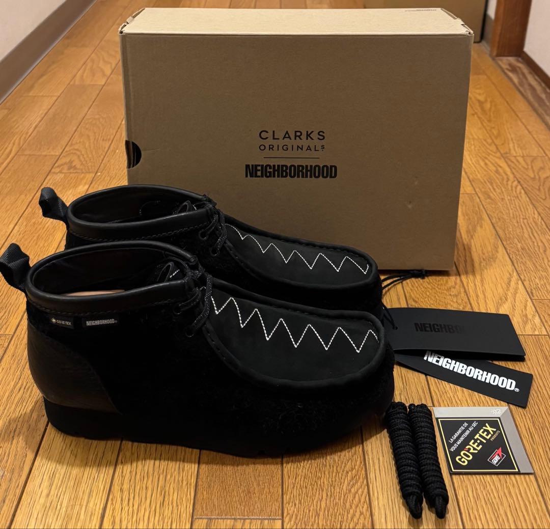 【美品】neighborhoodネイバーフッド クラークスワラビー GTX