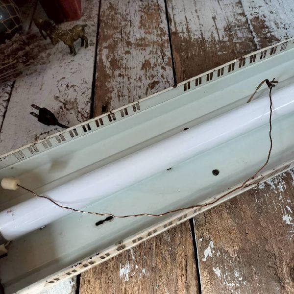 60-70s ヴィンテージ インダストリアル 東芝 蛍光灯 ライト 天井 照明